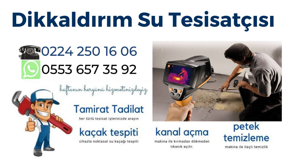 Bursa Dikkaldırım Su Tesisatçısı