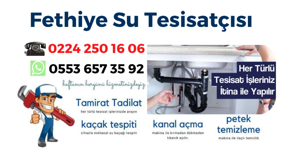 Bursa Fethiye Su Tesisatçısı
