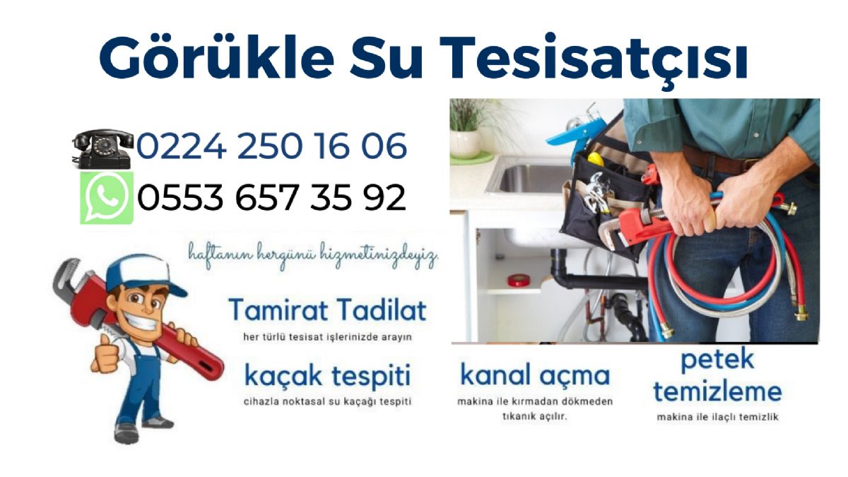 Bursa Görükle Su Tesisatçısı