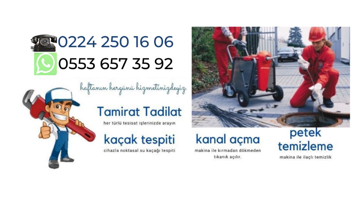 Bursa Logar Tıkanıklığı Açma ve Temizleme