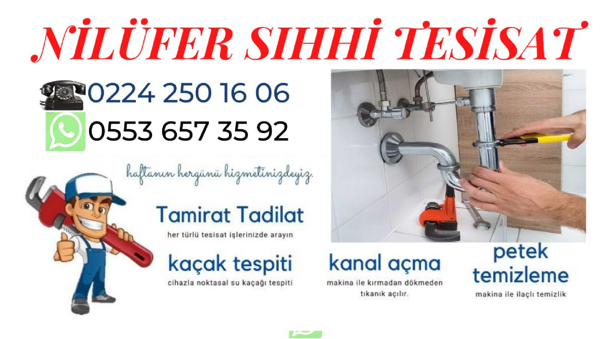 Bursa Su Kaçağı Tespiti Nilüfer