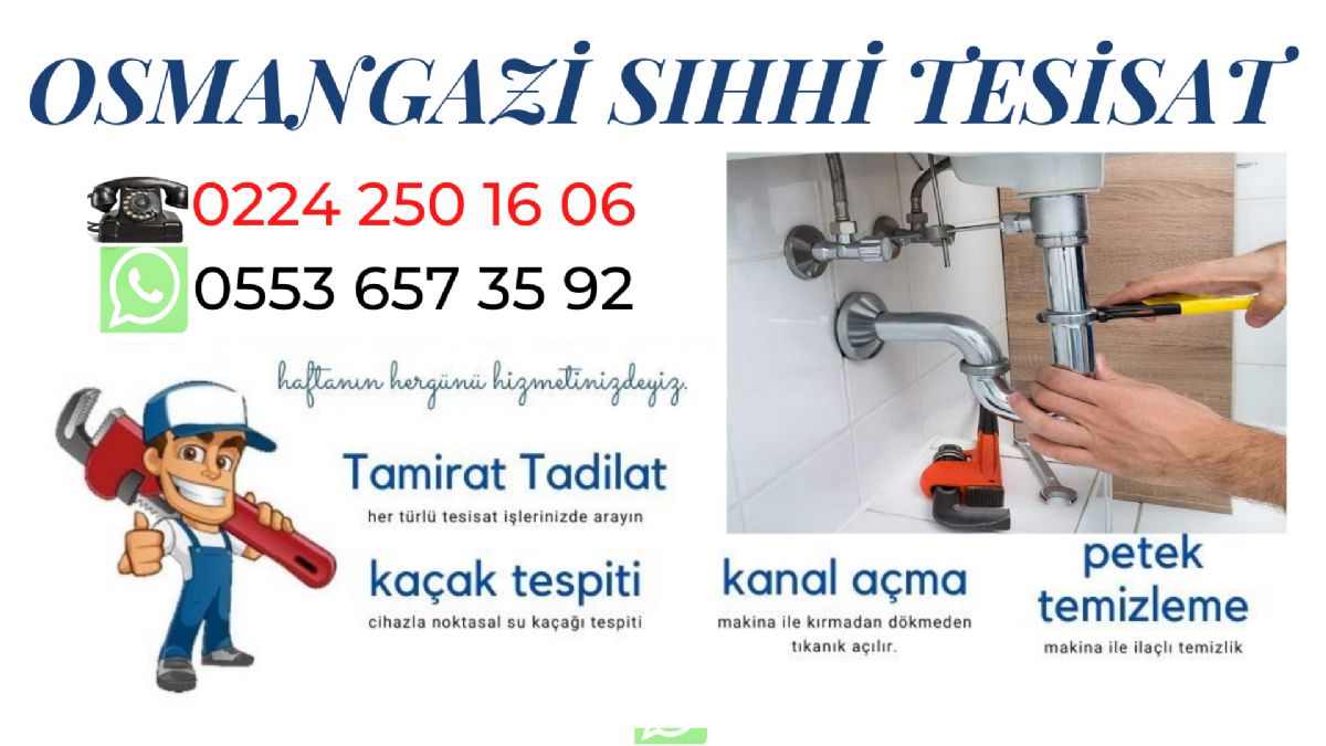 Bursa Su Kaçağı Tespiti Osmangazi