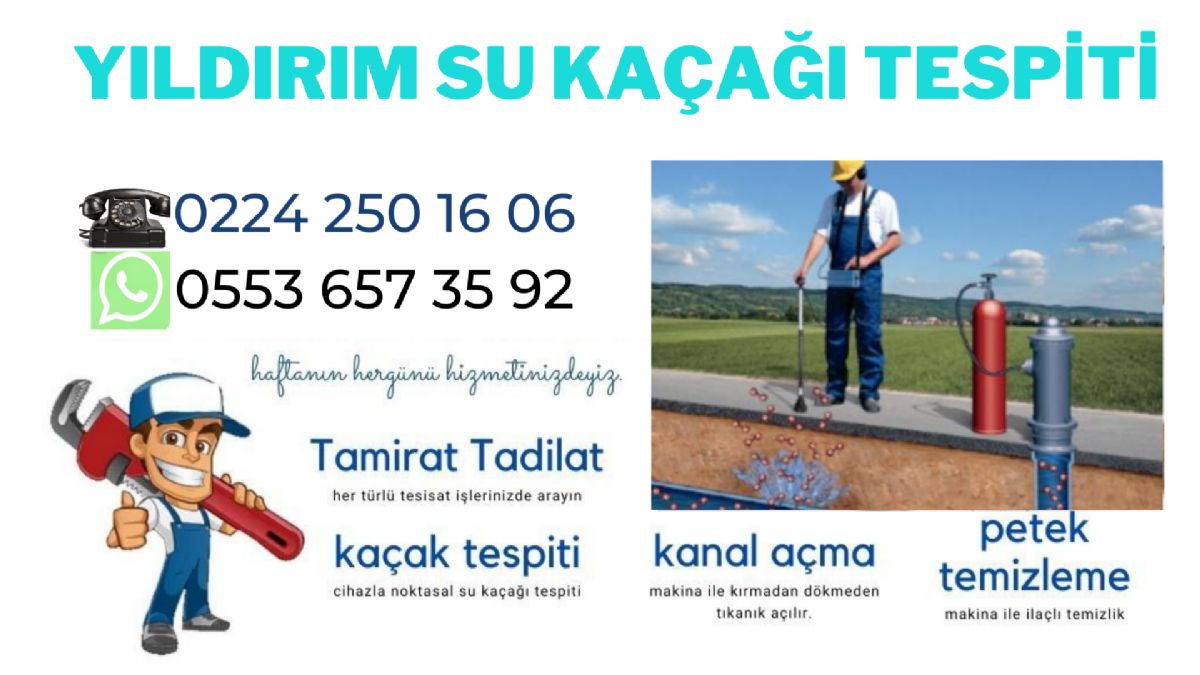 Yıldırım Su Kaçağı Tespiti