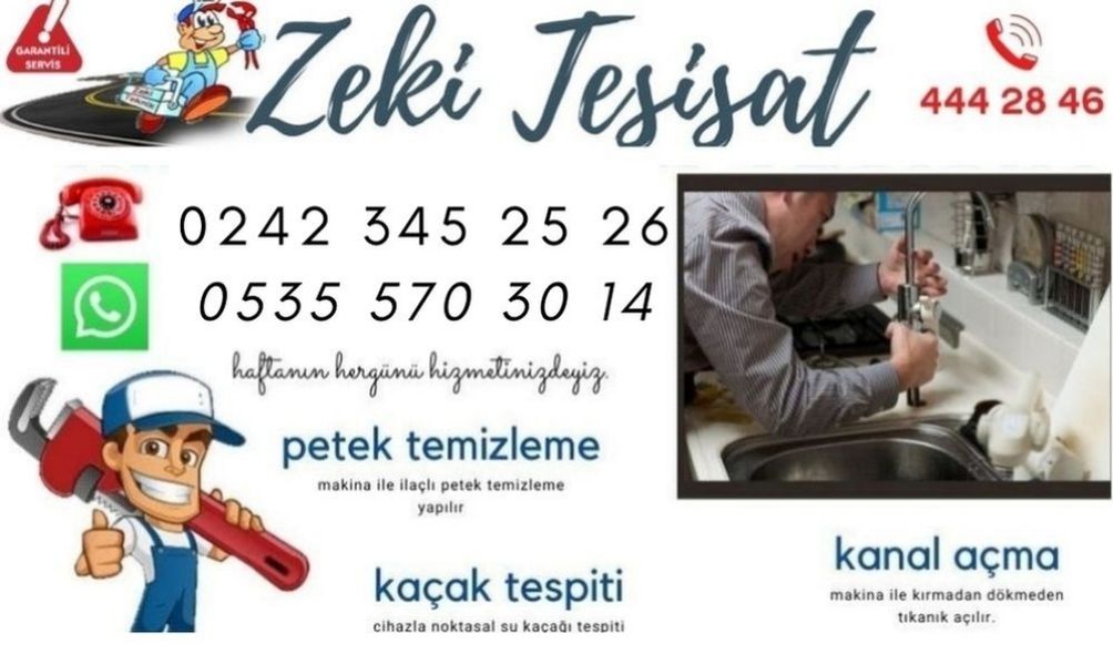 Çolaklı Su Tesisatçısı Manavgat 