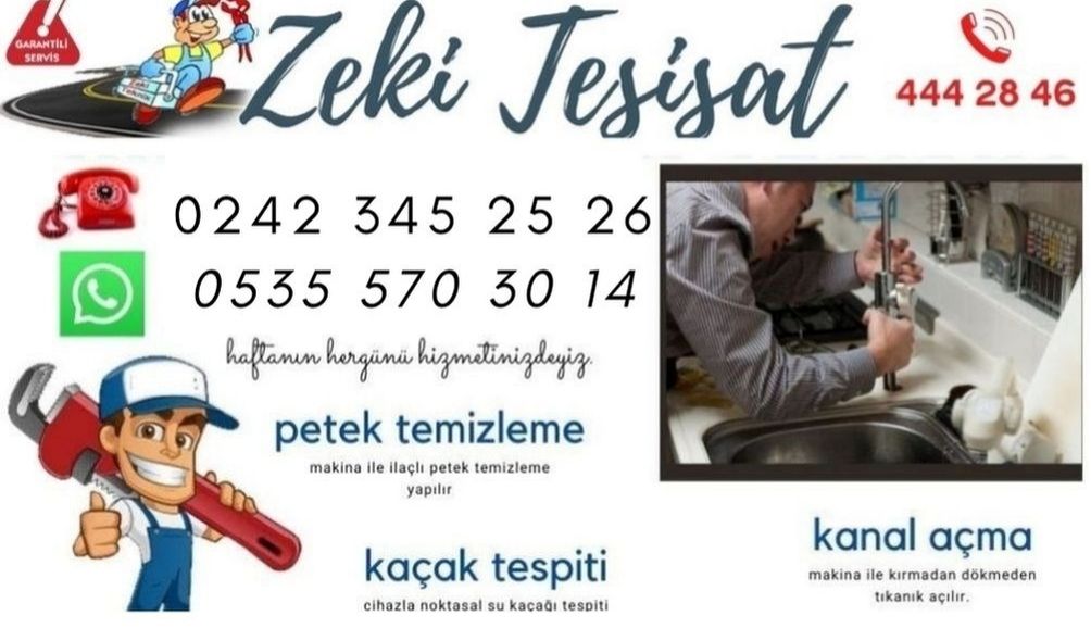 Özgürlük Mahallesi Su Tesisatçısı Kepez