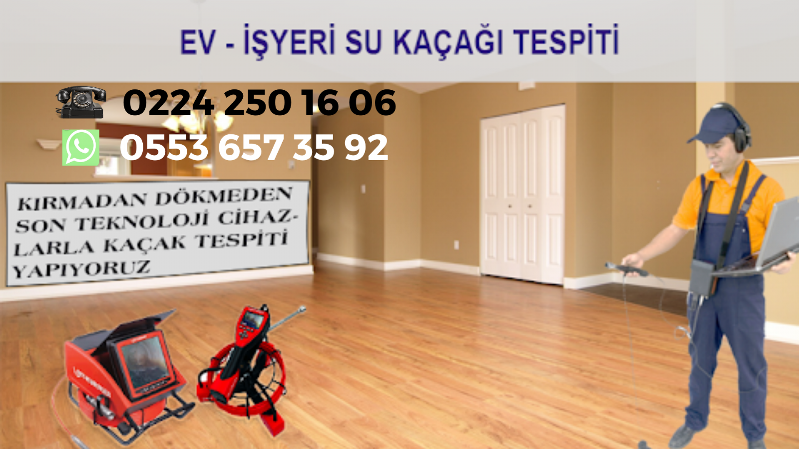Orhangazi Cihazla Su Kaçağı Tespiti 