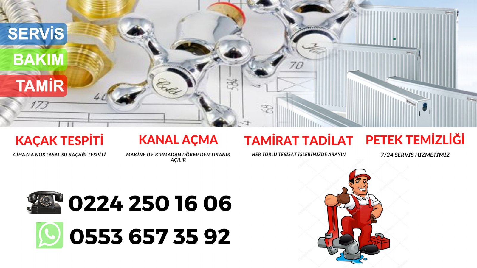 Mustafakemalpaşa Sıhhi Tesisatçı 