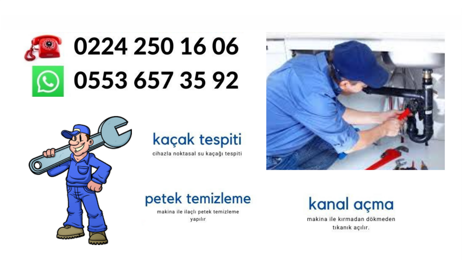 Tıkanıklık Açma Bursa 
