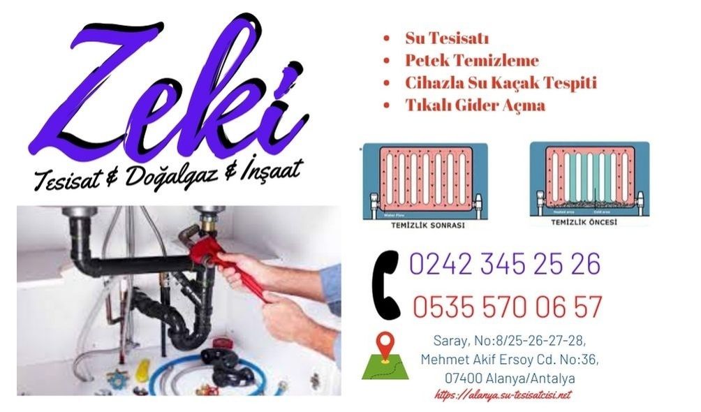Alanya Su Tesisatçısı antalya