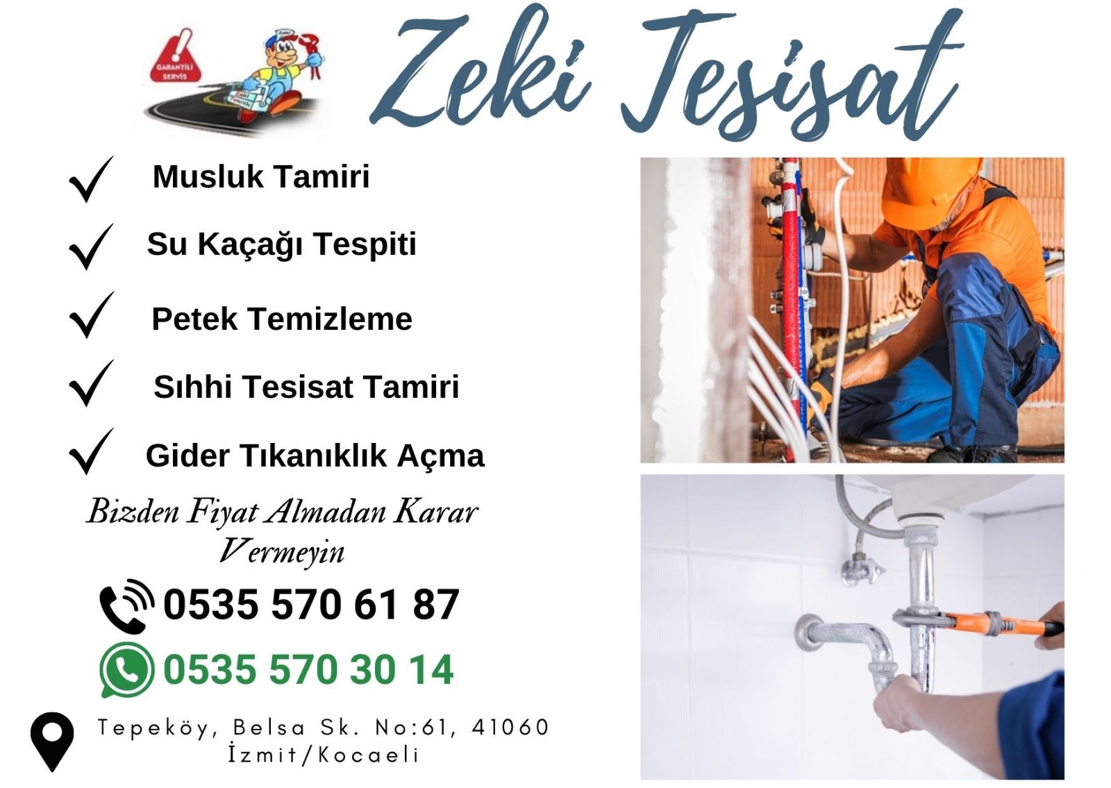 İzmit Su Tesisatçısı