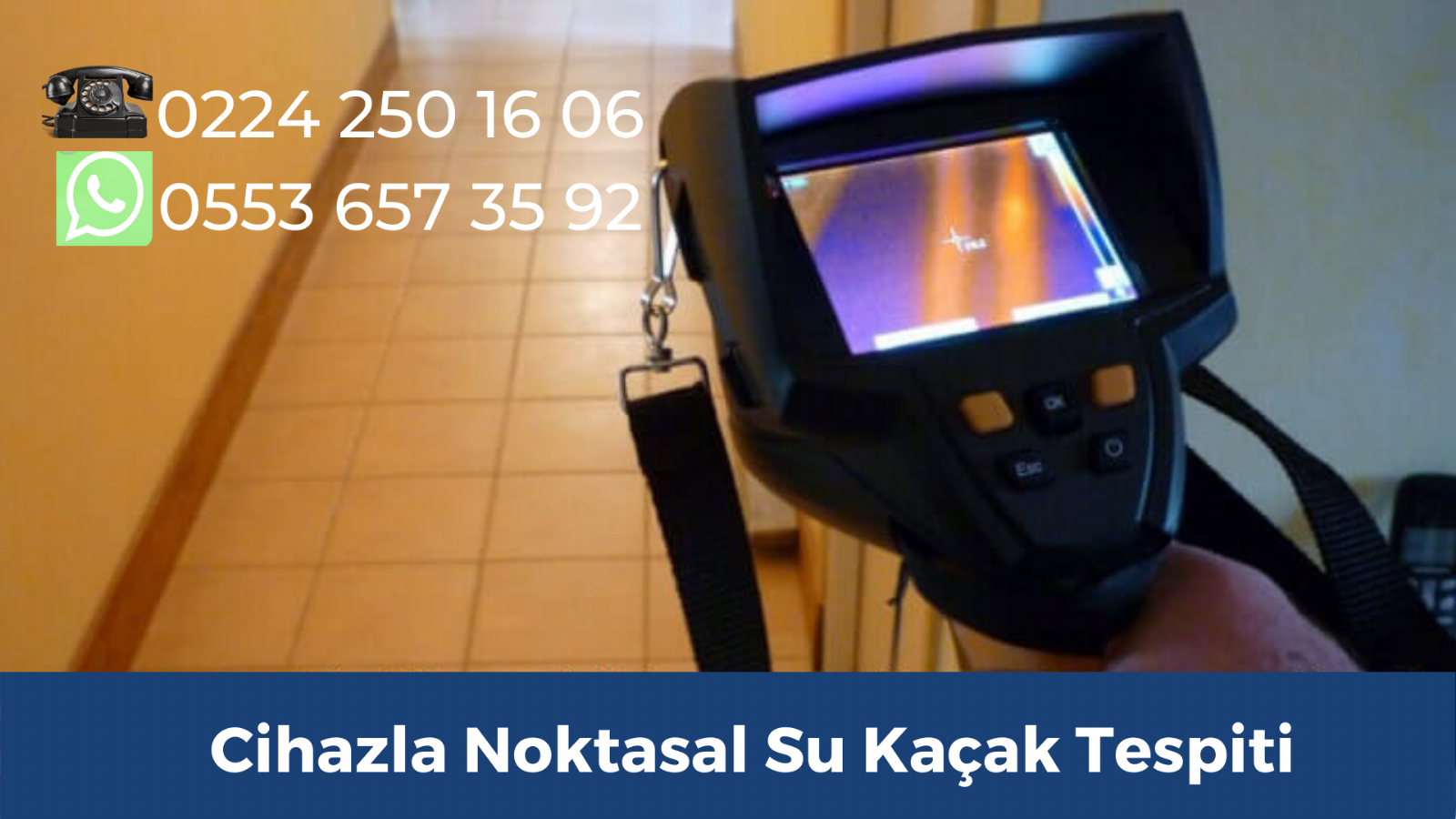Mesken Noktasal Su Kaçağı Tespiti