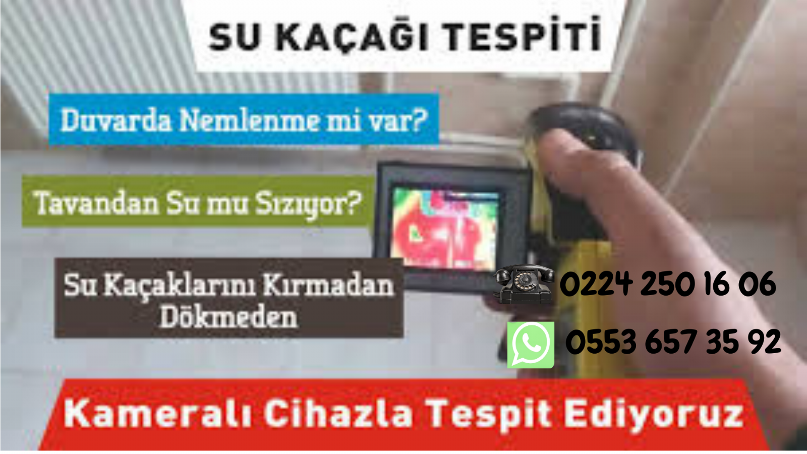 Gürsu Su Tesisatı Kaçak Tamiri 